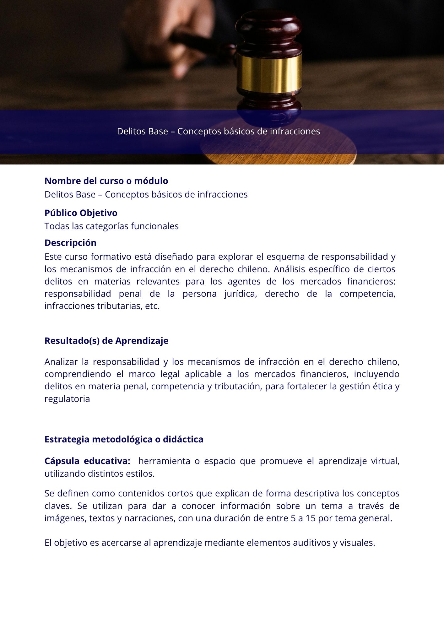 Delitos base