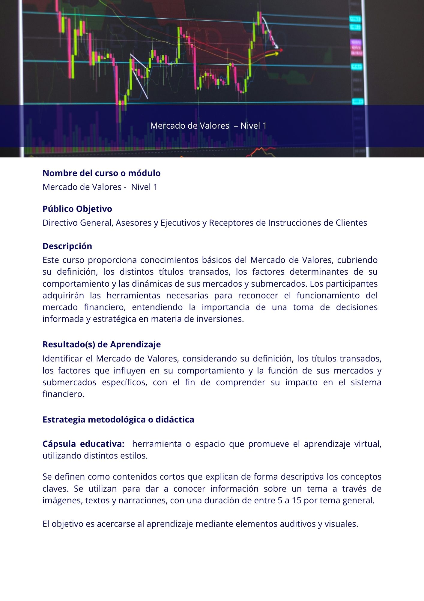 mercado de valores 1