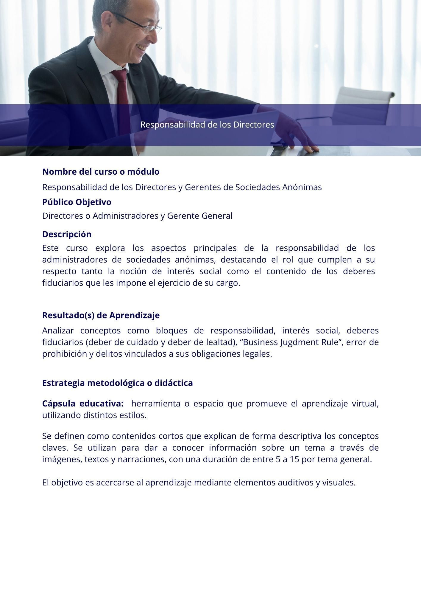 responsabilidad de directores
